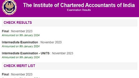 CA Inter, Final Nov 2023 results out; link here .